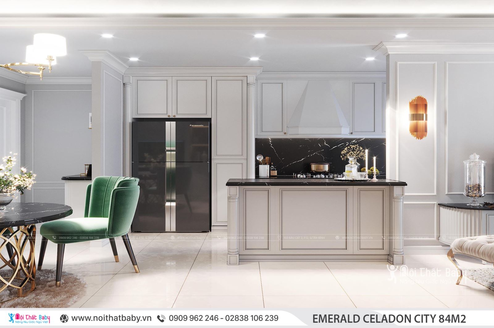 Tổng hợp các mẫu thiết kế nội thất Chung cư Emerald Celadon City